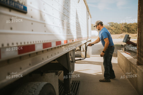 Male Farmer in Farmyard 7037