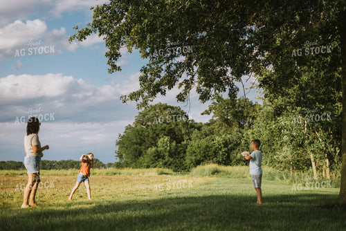 Farm Family Playing 8751
