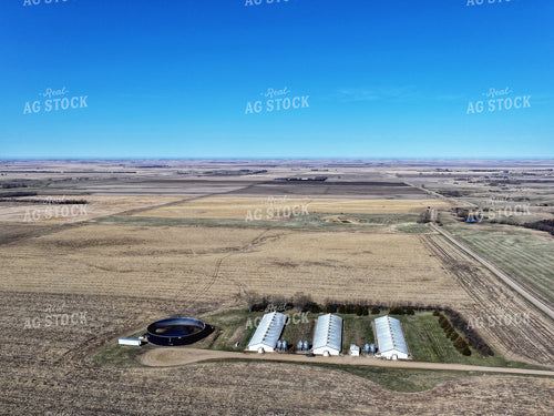 Aerial of Pig Barns 141237
