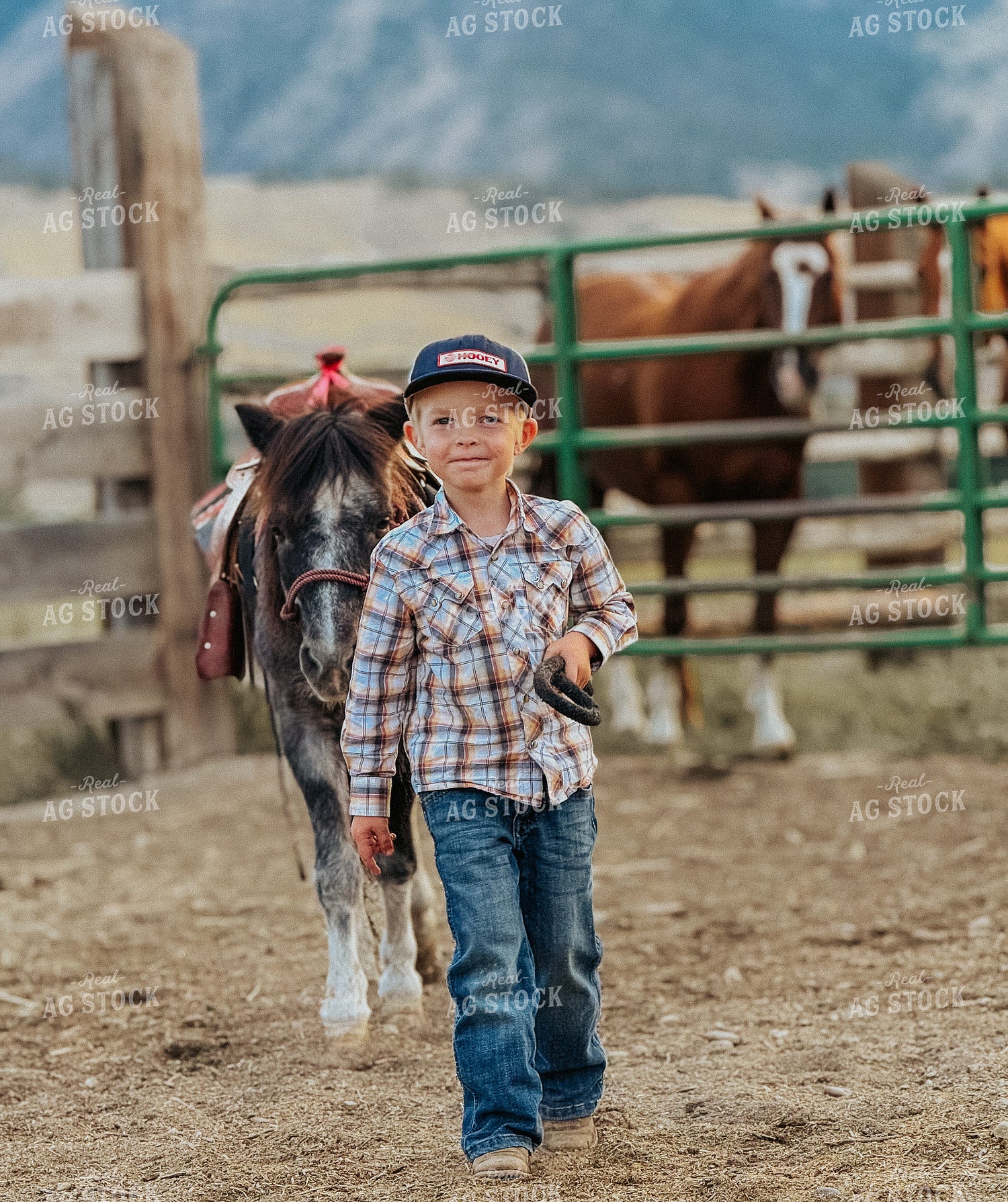 Ranch Kid with Pony 275000