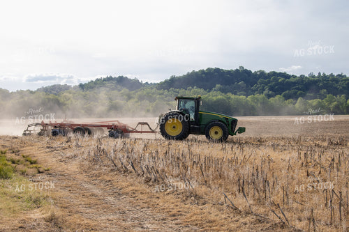 Vertical Tillage in Spring with Tractor 52120