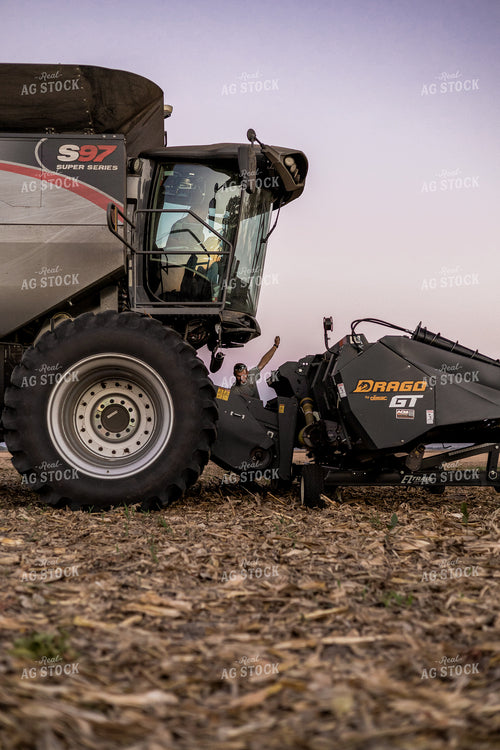Farmers Switching Combine Head 93351
