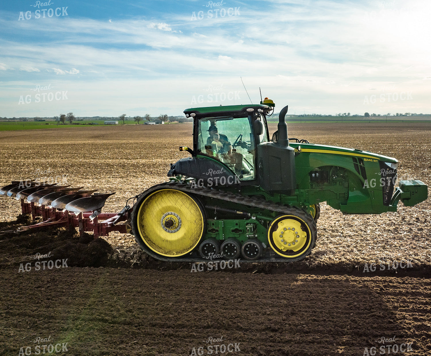 Moldboard Plowing Field Drone 56387