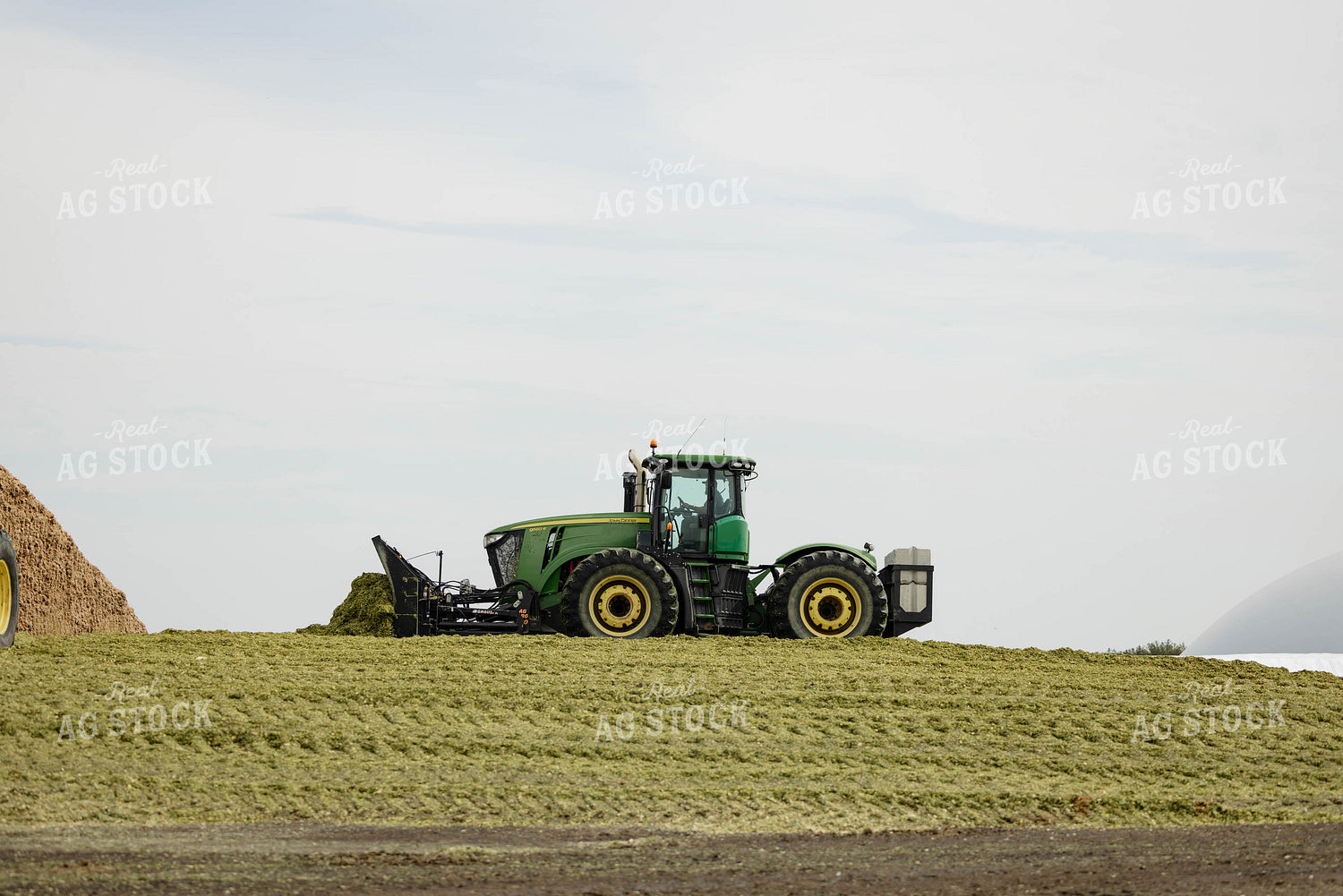 Packing Corn Silage 152938