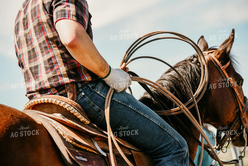 Rancher on Horseback 64146