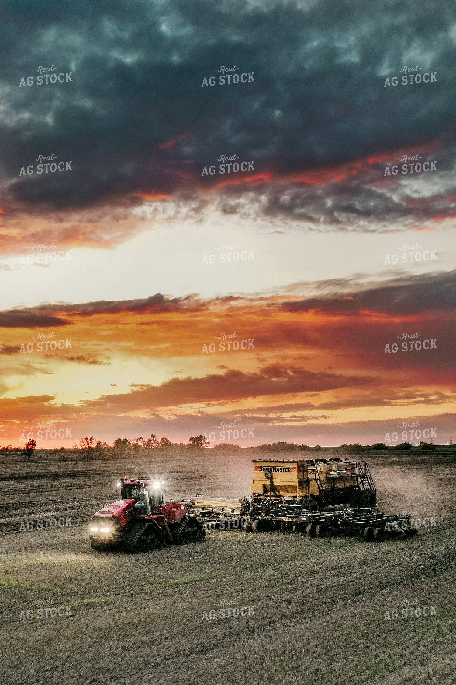 Air Seeder Planting Field 64233