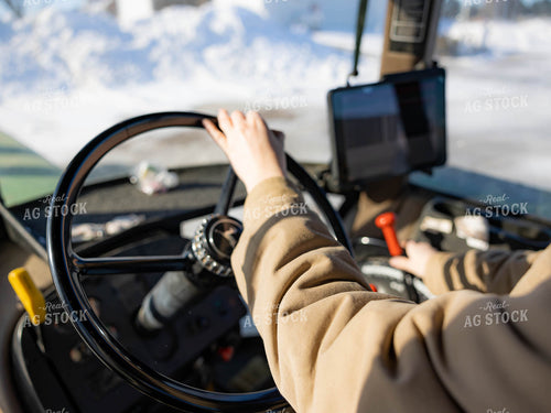 Rancher Driving Tractor 70213