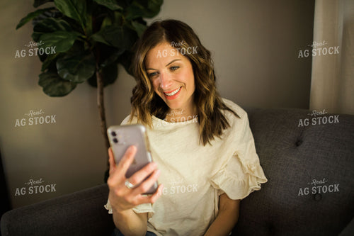 Woman Looking at Smartphone 5945