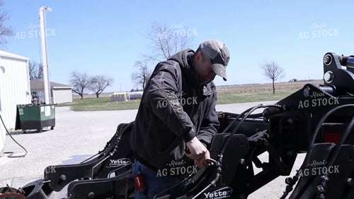 Farmer Fixes Planter