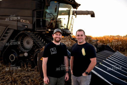 Farm Family by Combine 115560