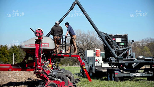 Farmers Talking While Loading the Planter - 329