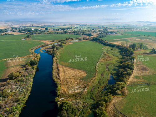 Aerial of Farmland 122050