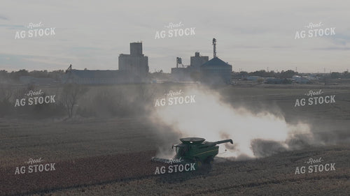 Aerial of Milo Harvest 239435