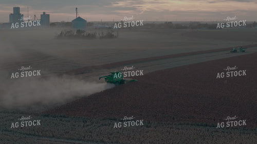 Aerial of Milo Harvest 239448