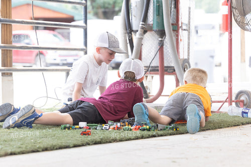 Farm Kids Carpet Farming at the Fair 52860
