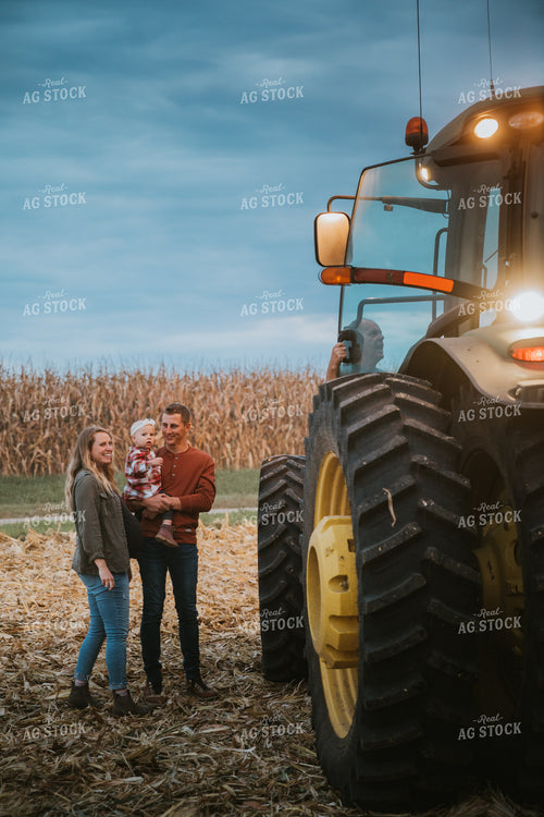 Farm Family in Field 6712