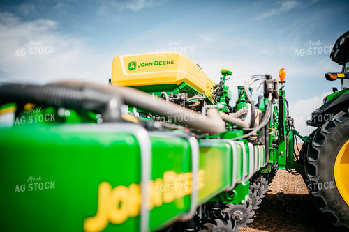 Planter Sitting in Field 56616