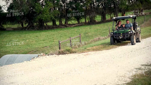 Farm Family on Side by Side - 383