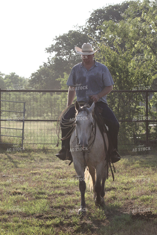 Rancher on Horseback 205017