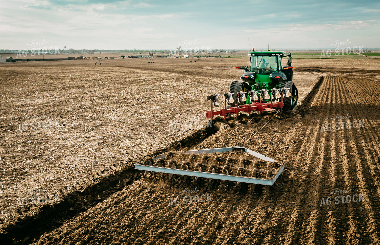 Moldboard Plowing Field Drone 56389