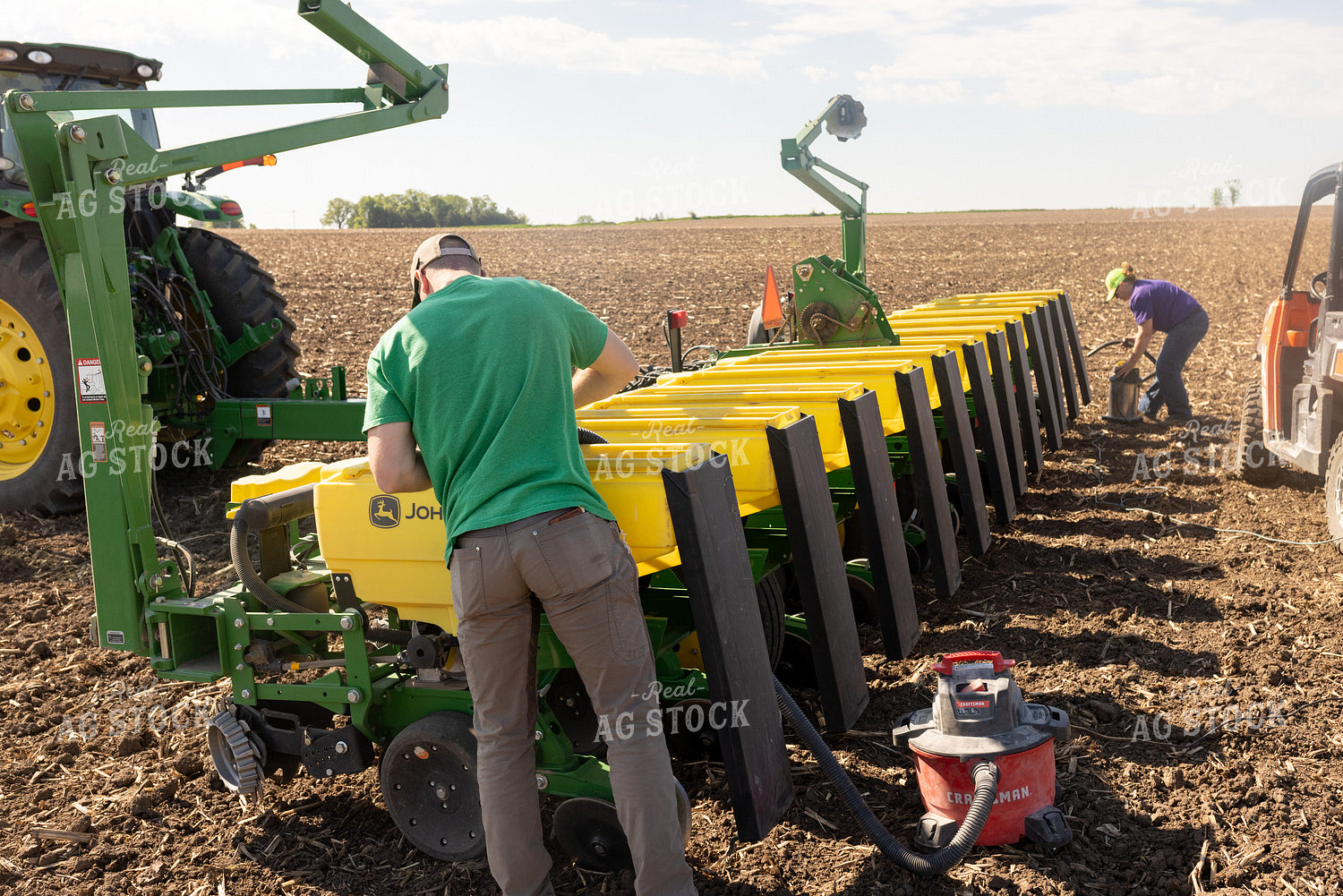 Preparing Planter for Seed Plot 161170