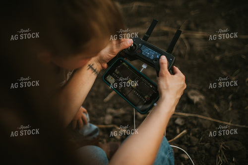 Farmer with Drone 5621