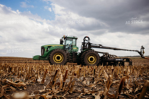Injecting Manure with Dragline from Slurry 152153