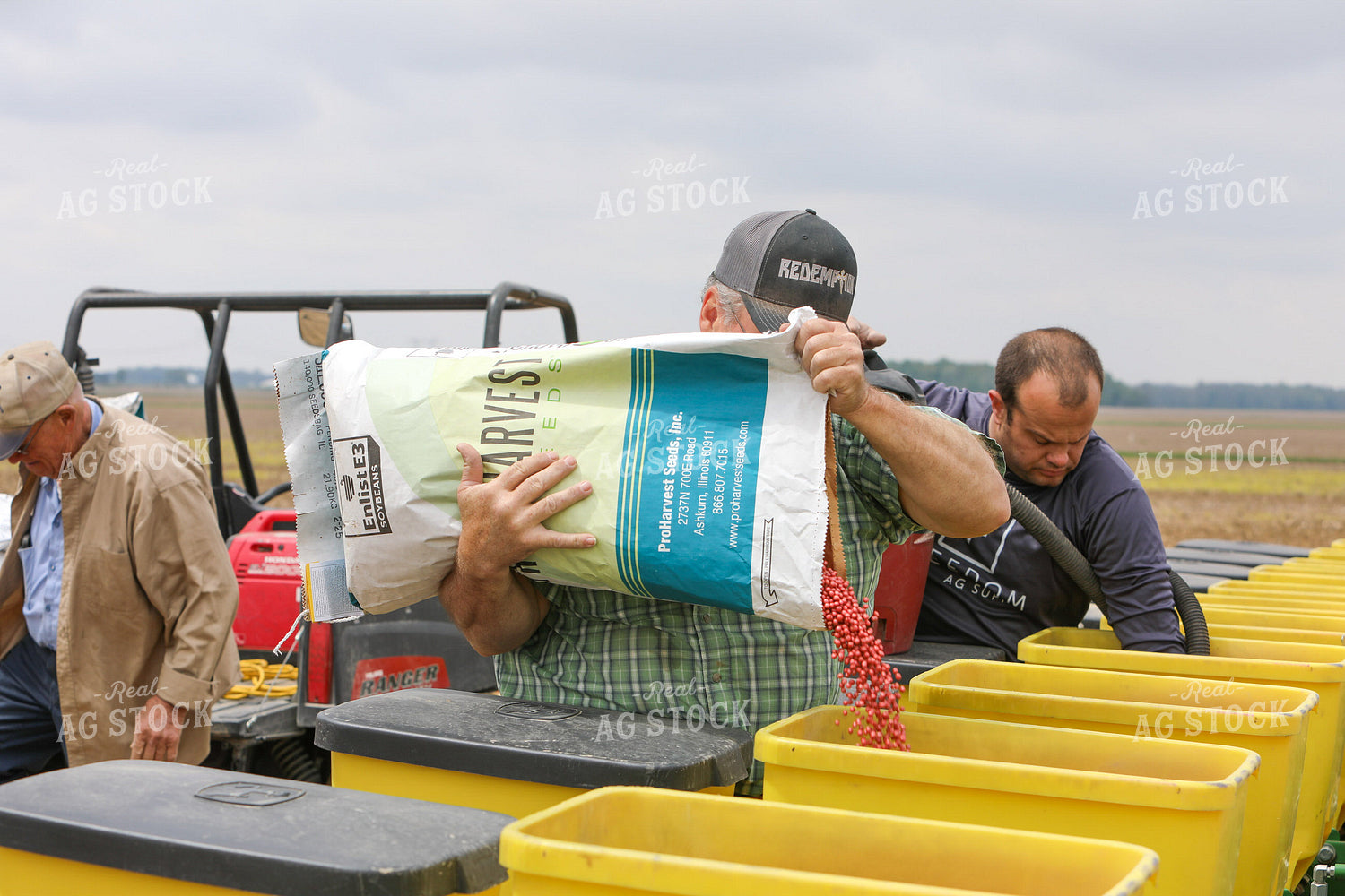 Farmer Filling Planter 160045