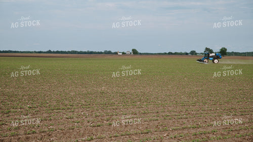 Self-Propelled Sprayer Applying Crop Protection to Early-Growth Field 401008