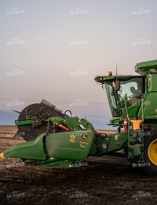 Farm Kid During Harvest 185158