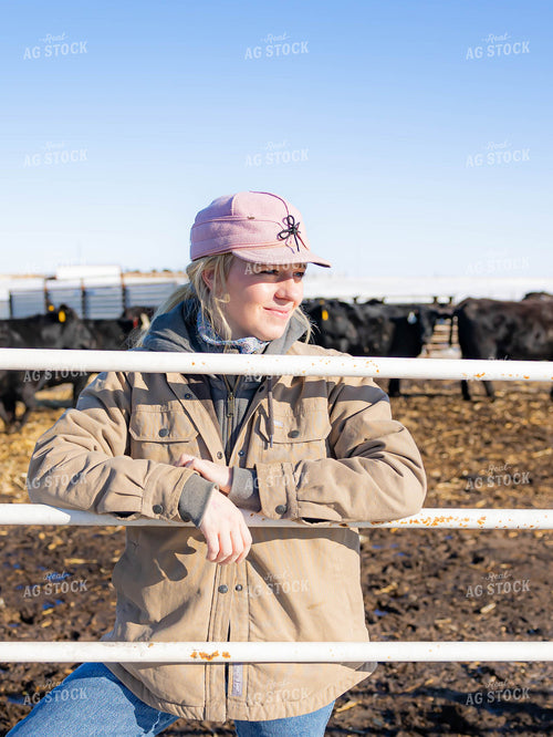 Rancher in Cattle Fence 70223