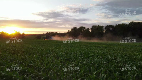 Spreading Dry Fertilizer 9198