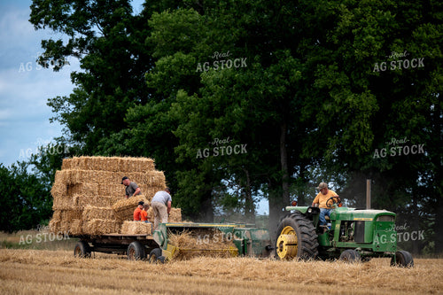 Baling Square Hay Bales 115799