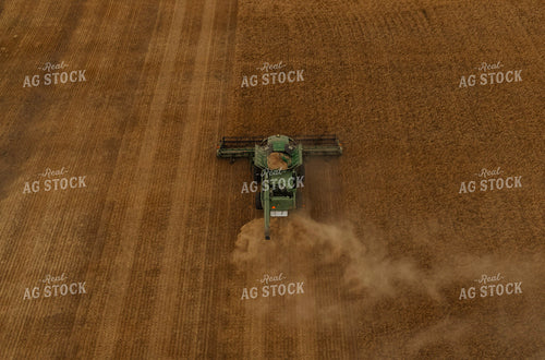 Aerial of Wheat Harvest 187279