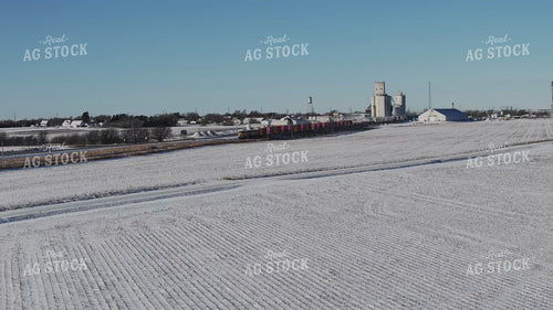 Train in Winter Landscape 239544