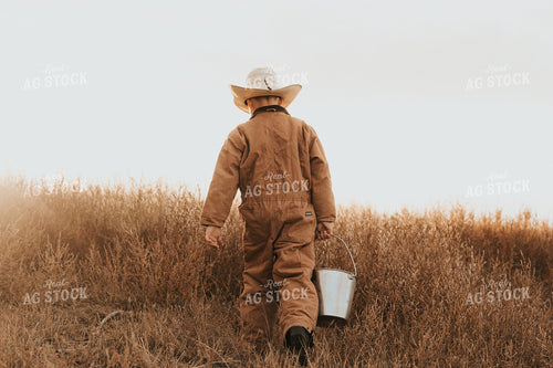 Ranch Kid with Bucket 61220