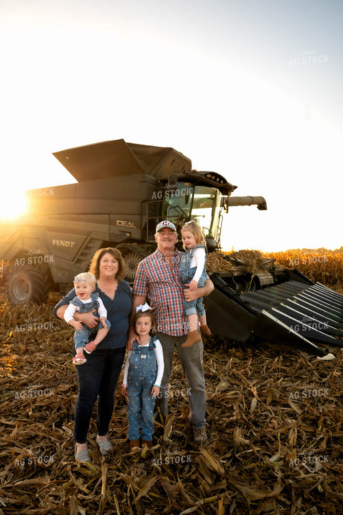 Farm Family by Combine 115558