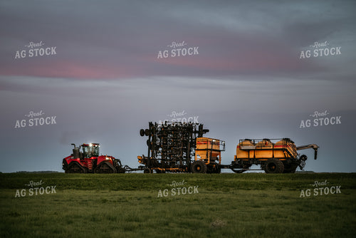 Driving Air Seeder on Road 64260