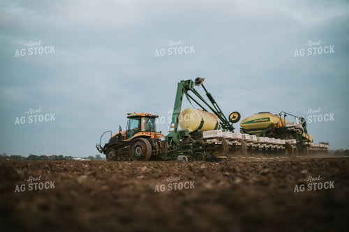 Planter in Field at Sunset 5731