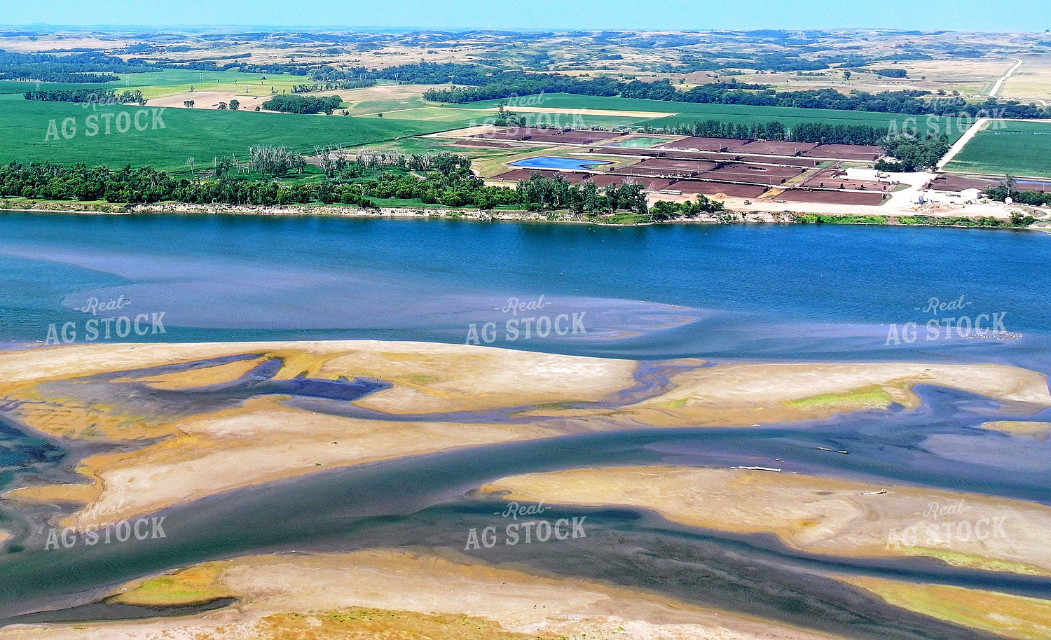 Aerial of River 141651