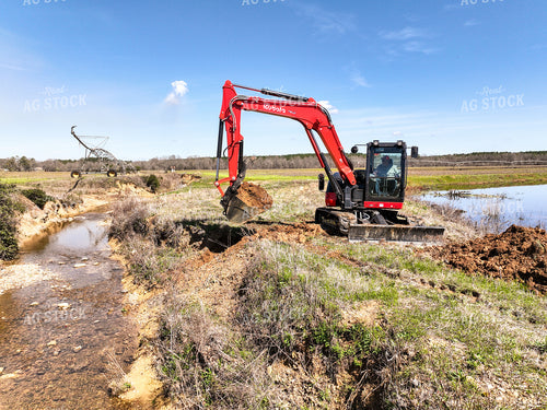 Draining Field Ditches 128101