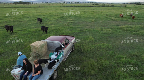 Ranchers With Sales Rep in Pasture 65862
