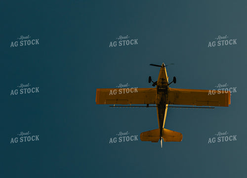 Crop Duster in Blue Sky 61084