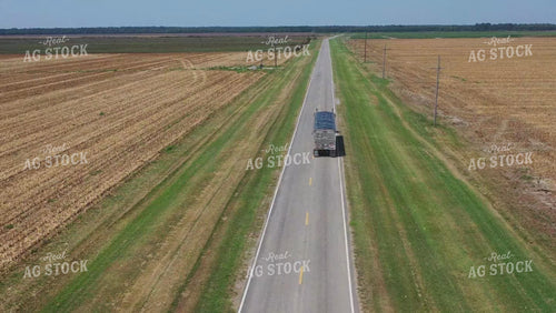 Semi Driving on Road 79517