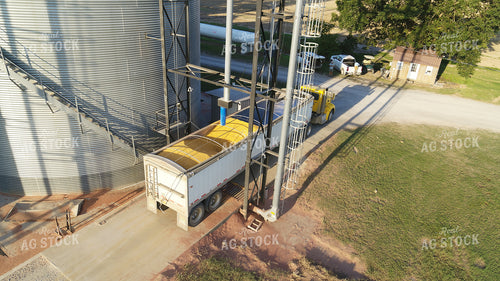 Semi in Farmyard 80034