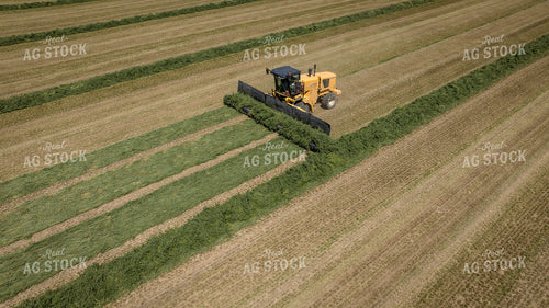 Hay Merger in Hay Field 56481