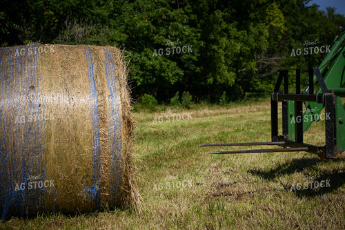 Loading Hay Bales 191190