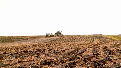 Tractor Applying Anhydrous - 572