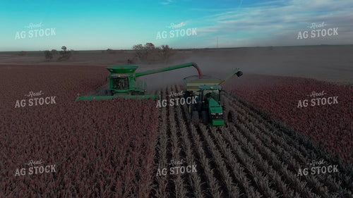 Aerial of Milo Harvest 239443