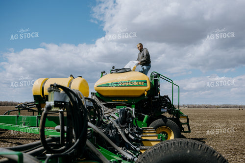 Farmer Filling Planter 77244
